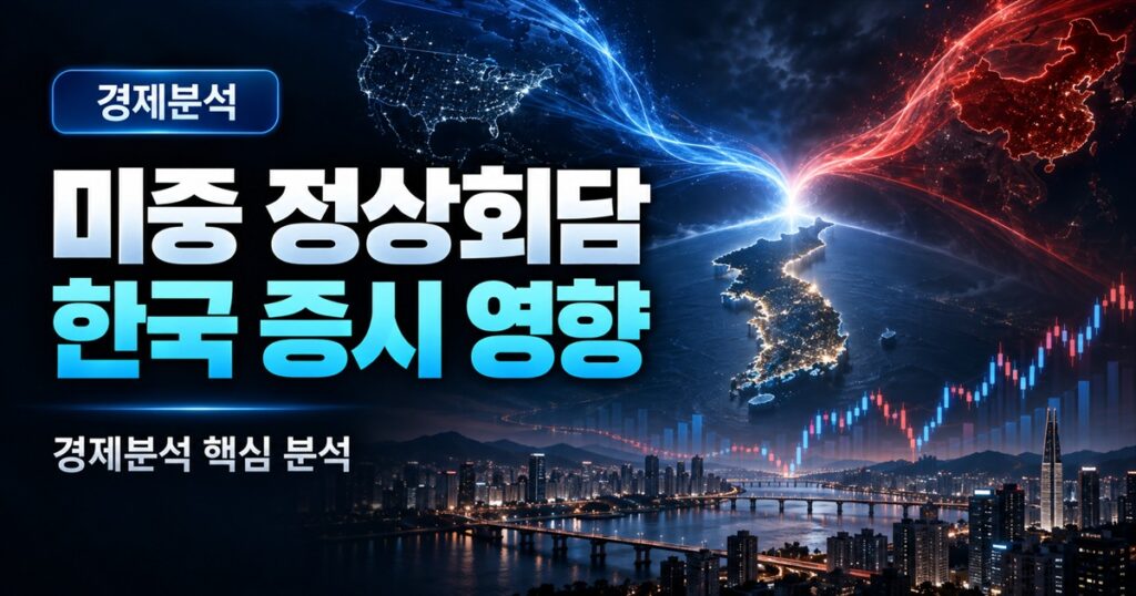 미중 정상회담 한국 증시 영향 | 전면 화해가 최선이 아닌 이유 - 경제분석 주식 분석 대표 이미지