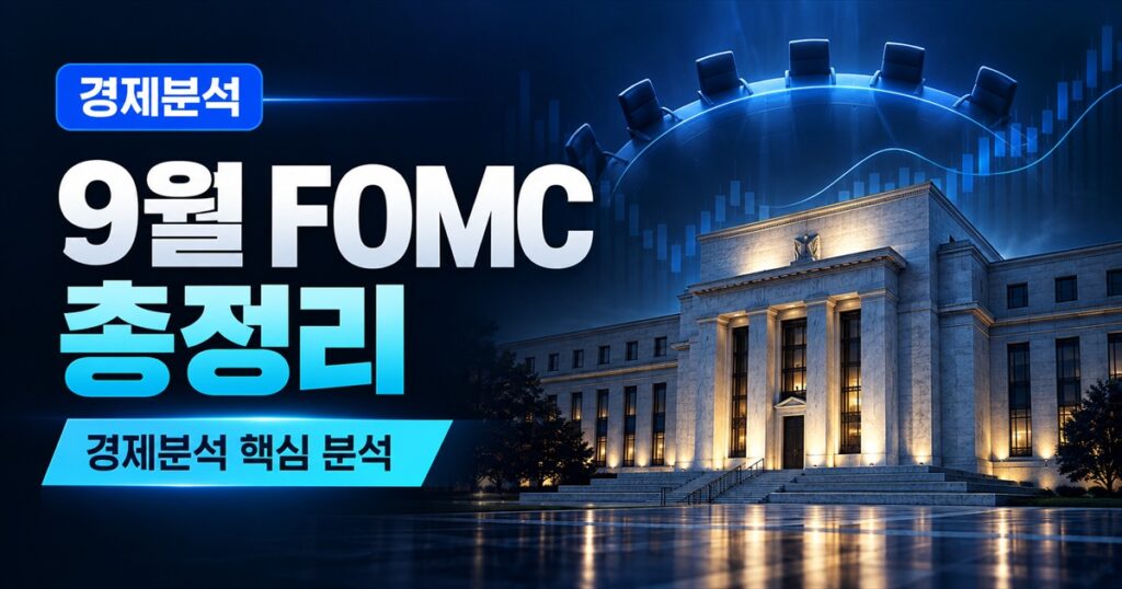 9월 FOMC 총정리 | 미국 금리 인상 확률과 코스피·환율 영향 - 경제분석 주식 분석 대표 이미지