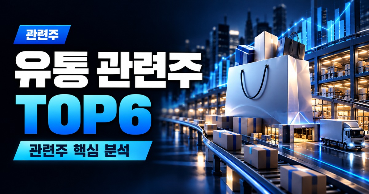 유통 관련주 TOP6 | 매출 4% 늘 때 이익 80% 뛰는 백화점, 원화 강세와 증시 급락이 변수 - 관련주 주식 분석 대표 이미지