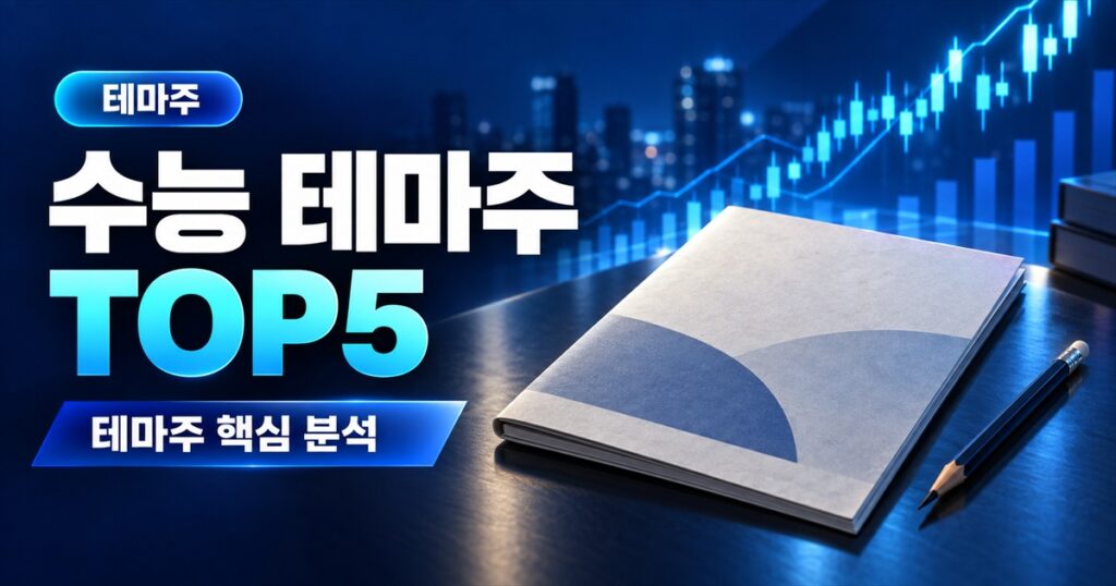 수능 테마주 TOP5 | N수생 23년 만에 최대, 교육주는 초등과 입시로 갈린다 - 테마주 주식 분석 대표 이미지