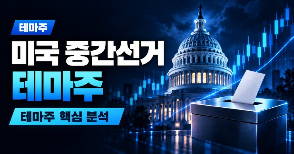 미국 중간선거 테마주 | 블루웨이브 확률 74%에도 IRA 복원이 어려운 이유 - 테마주 주식 분석 대표 이미지