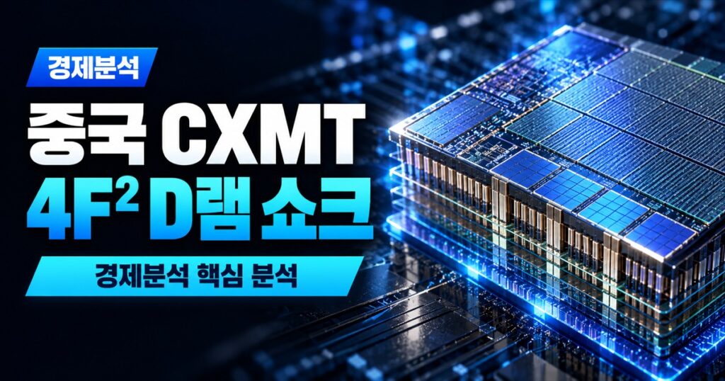 중국 CXMT 4F² D램 쇼크 | 점유율을 잃은 건 삼성이 아니라 하이닉스, 이유는 기술보다 가격 - 경제분석 주식 분석 대표 이미지